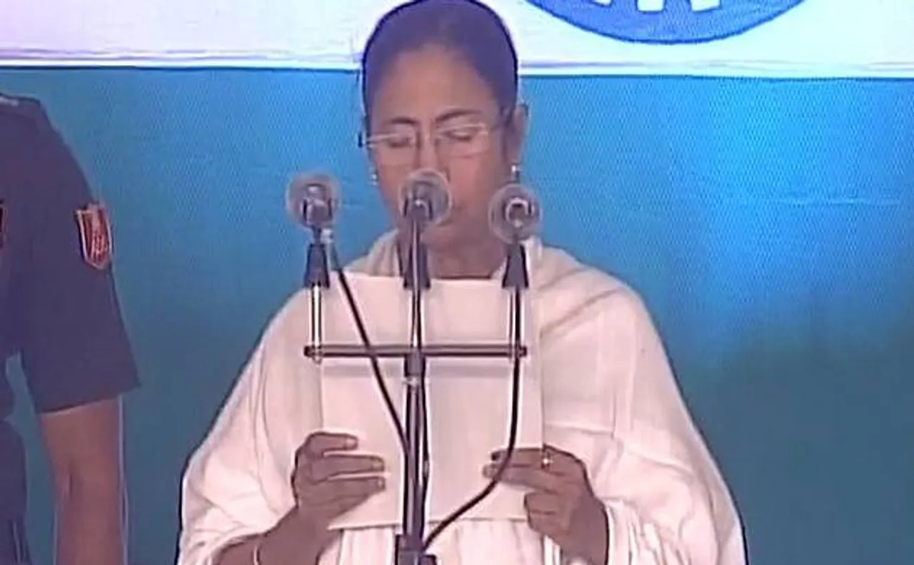 Mamata Banerjee takes oath as Chief Minister of West Bengal for second consecutive term
