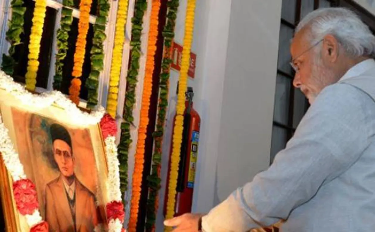 PM Modi pays tribute to Veer Savarkar on birth anniversary
