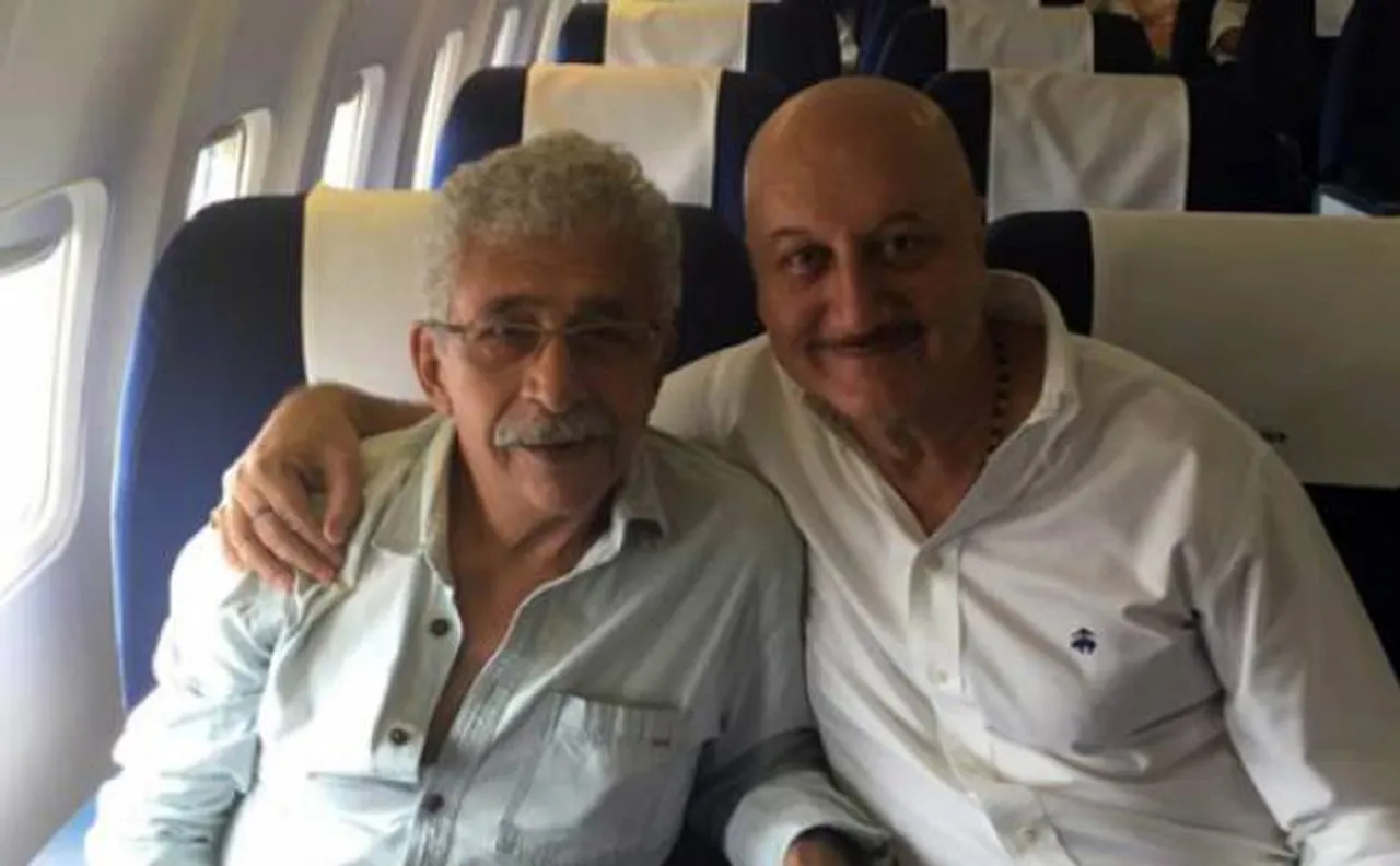 Naseeruddin Shah, Anupam Kher spar over campaign for Kashmiri Pandits