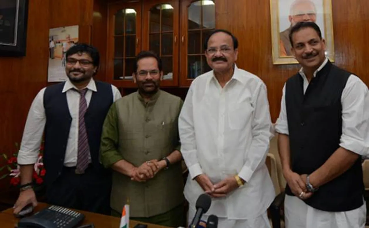 Naidu, Naqvi, Goyal among 12 in BJP's Rajya Sabha list