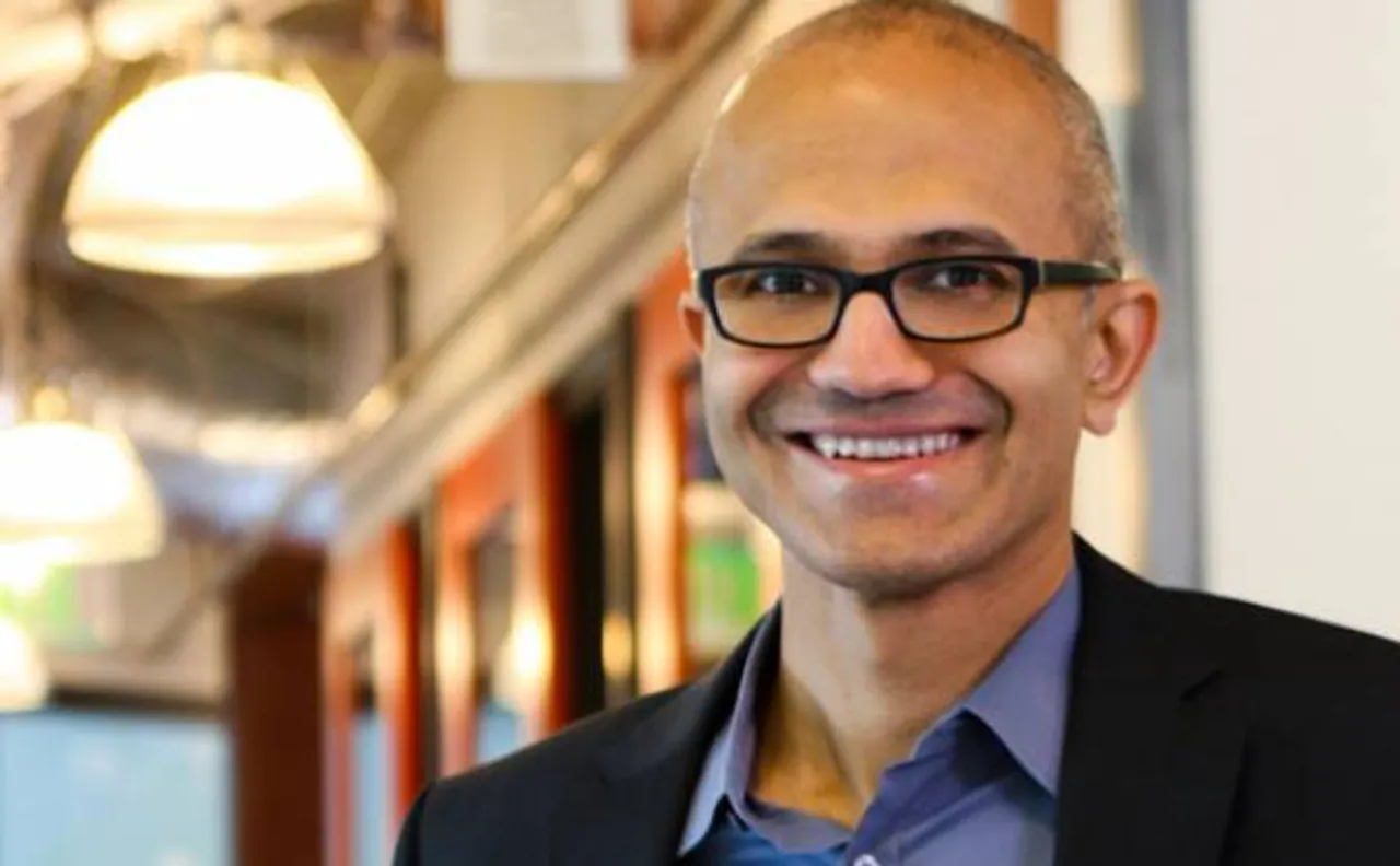 Itâ€™s about celebrating tech that India creates: Nadella
