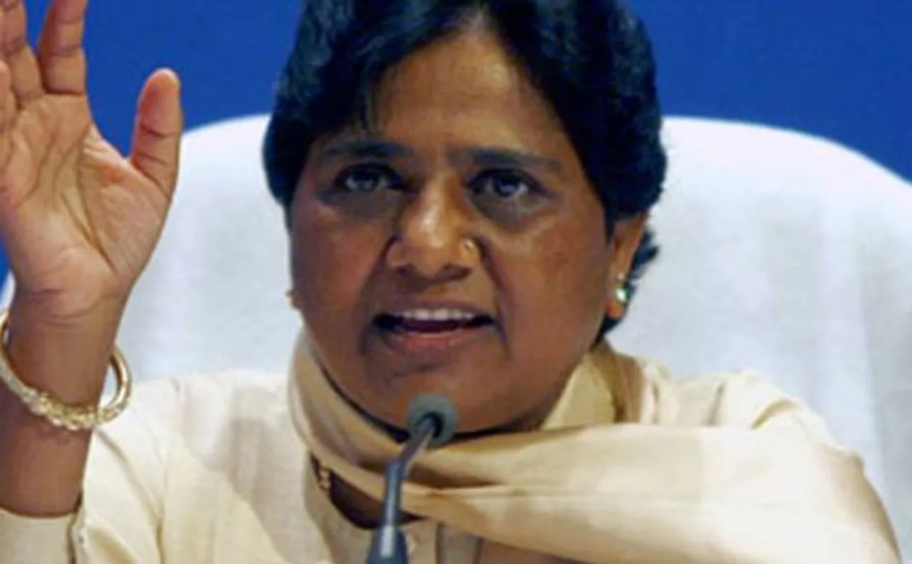 Mayawati hit outs at Modi govt, Akhilesh Yadav