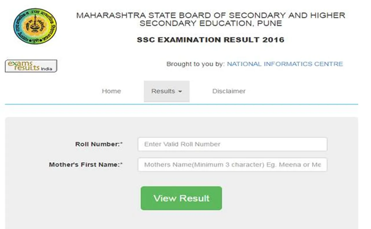 Maharashtra SSC Results 2016: MSBSHSE SSC Class 10th Result 2016 declared; check at mahresult.nic.in