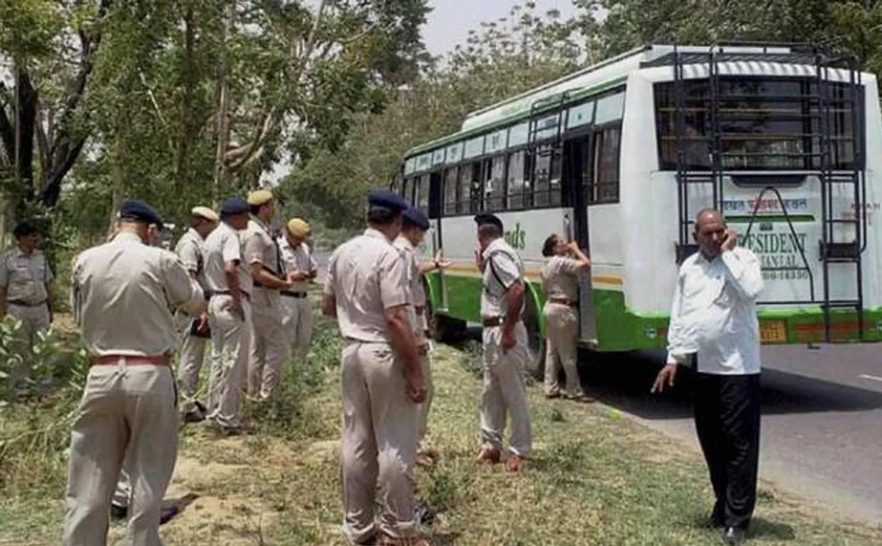 Two injured in explosion in private bus in Haryana