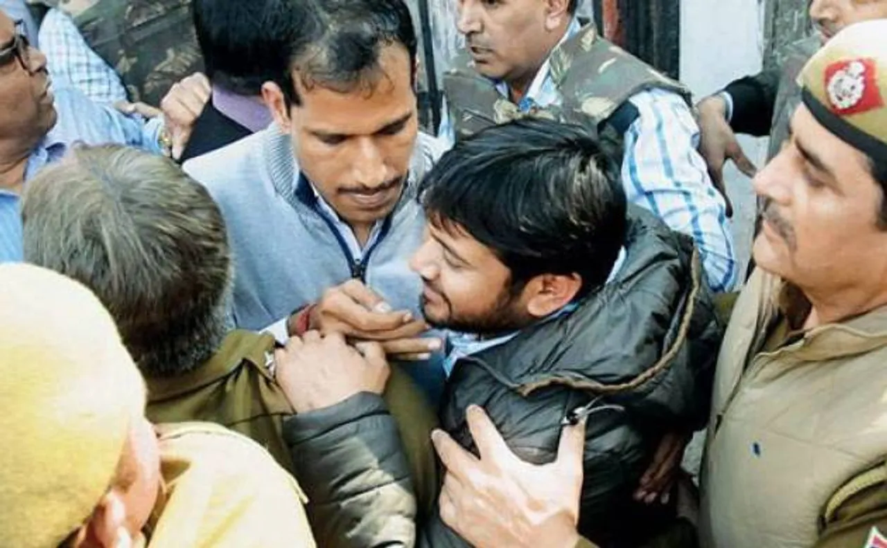 JNU students union president Kanhaiya Kumar detained in Delhi