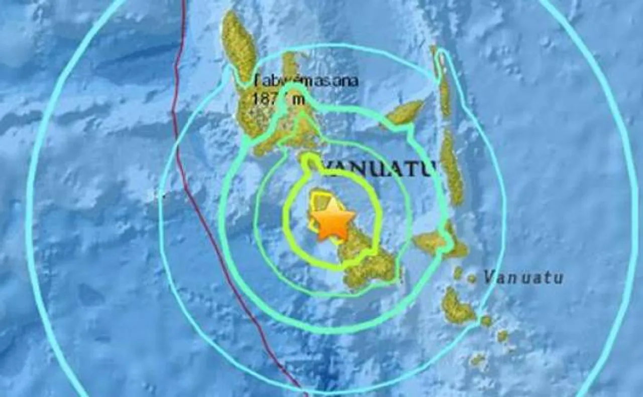 6.6 magnitude earthquake hits off Vanuatu