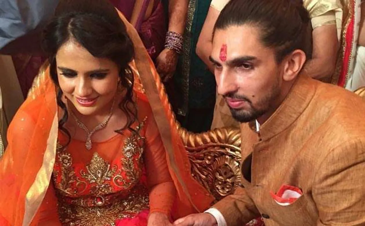 Ishant Sharma gets engaged, trolled by Rohit