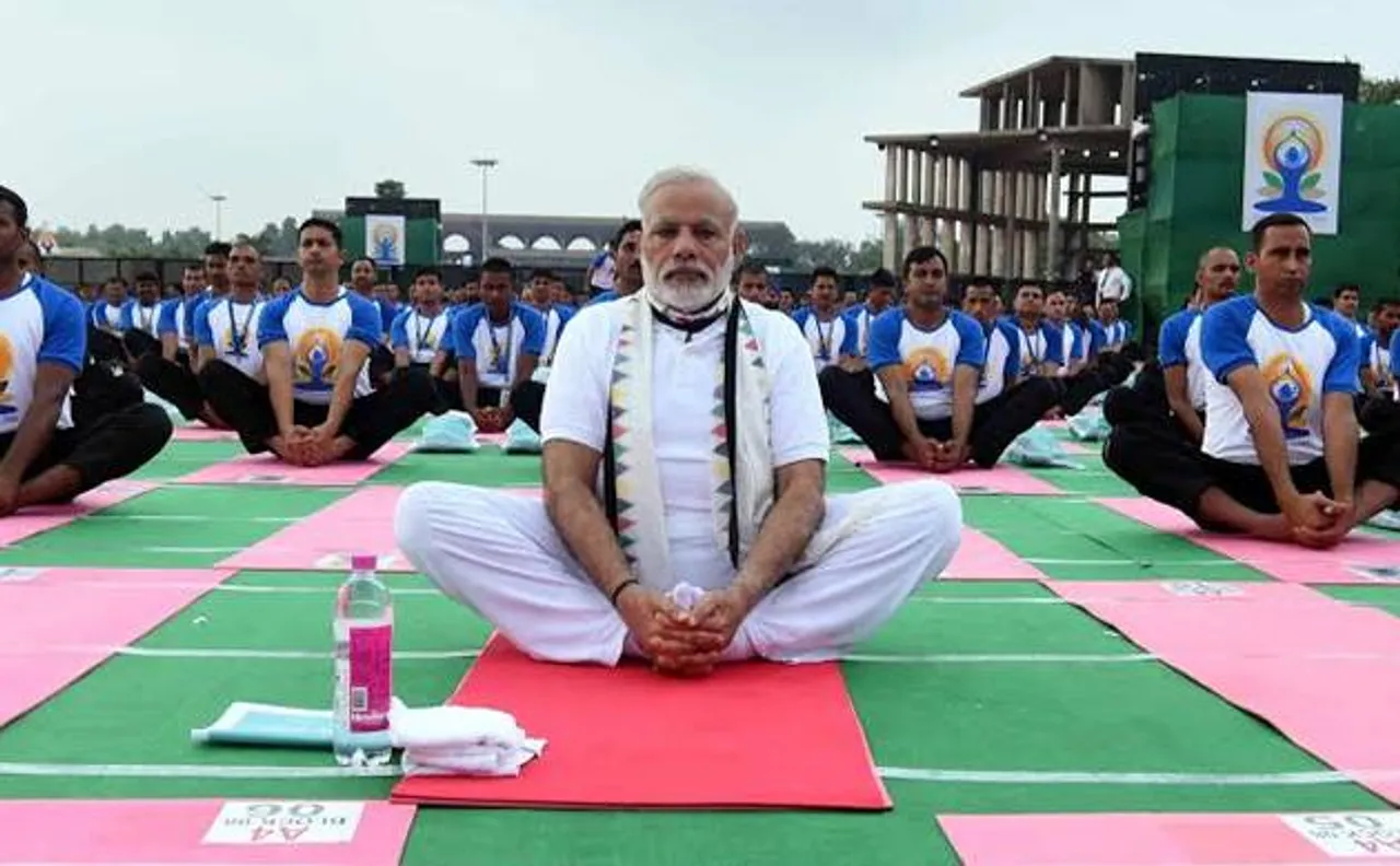 PM Modi says yoga is not a religious activity: 10 updates