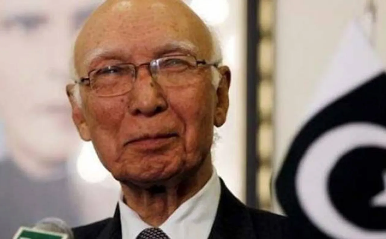 India always tried to maintain its hegemony in South Asia: Sartaj Aziz