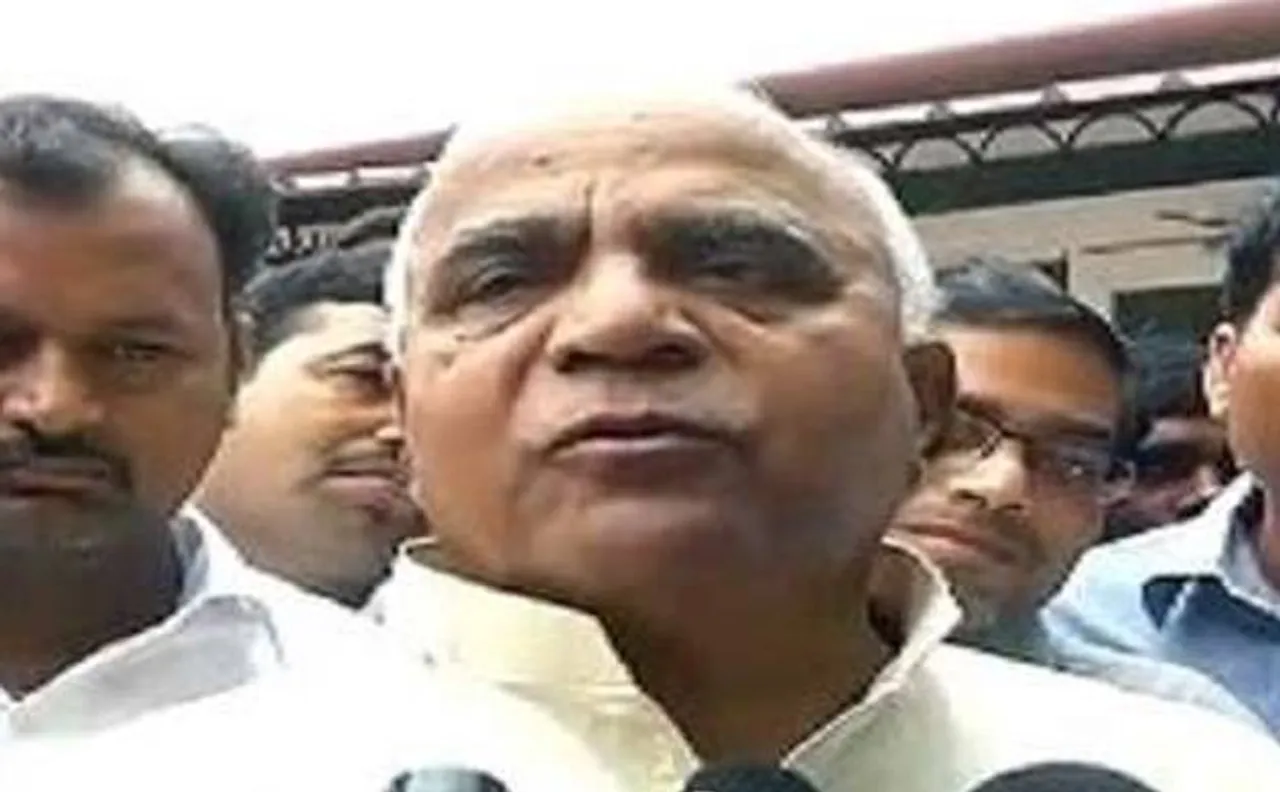 Sacked UP minister Balram Singh Yadav breaks down