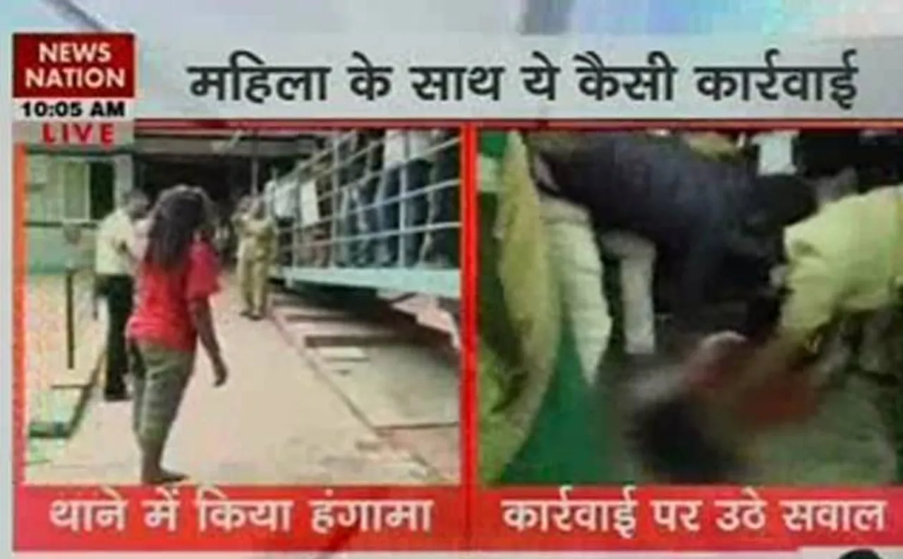 Drunk Nigerian woman creates ruckus in Bengaluru; tied up by police