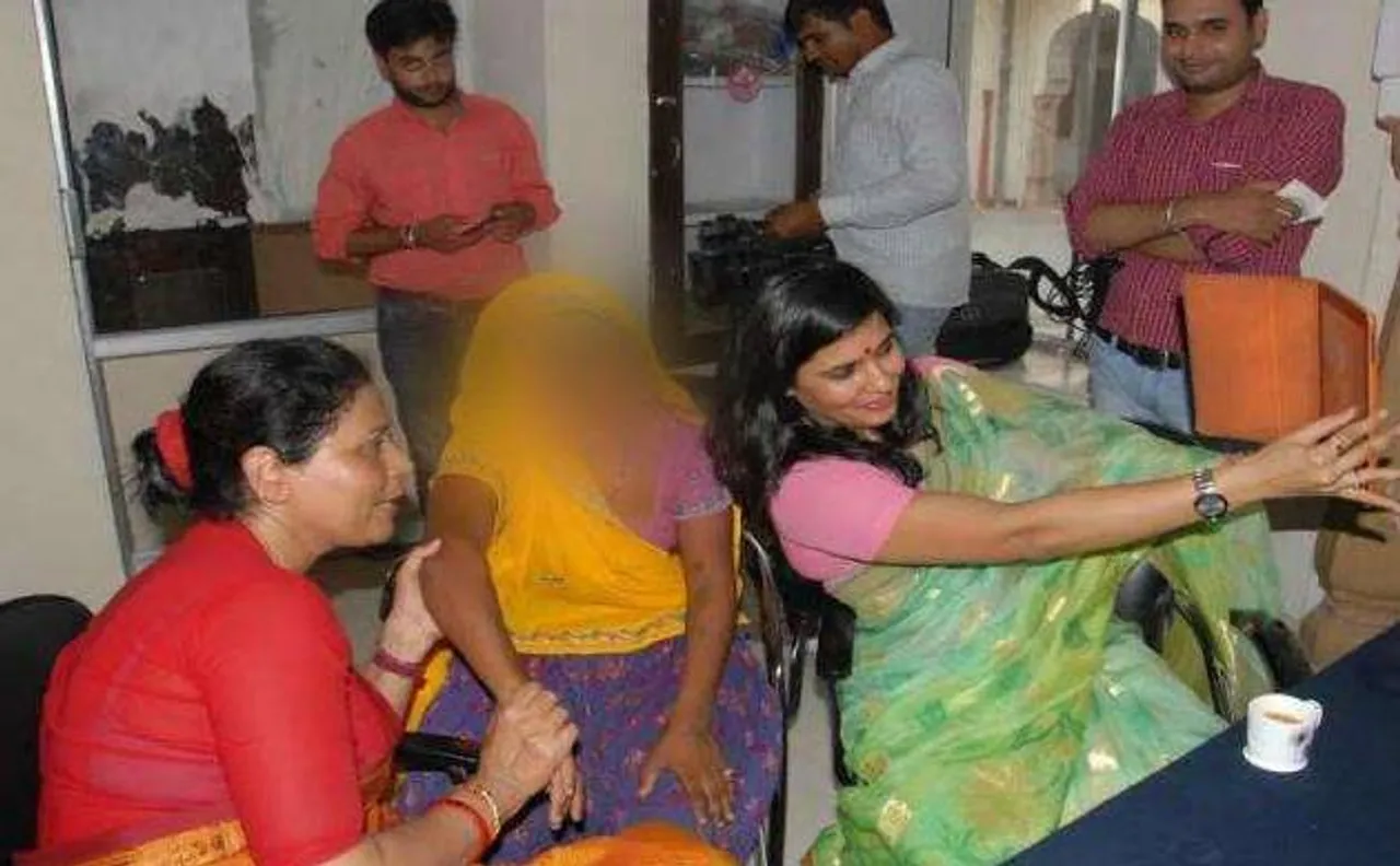 Rajasthan women's panel member who clicked selfie with rape victim resigns