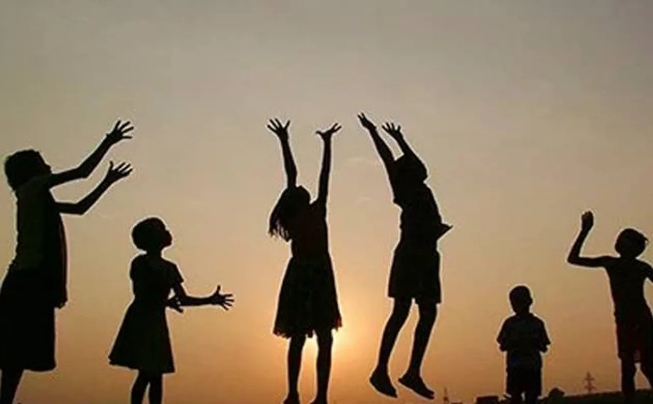 Students join their hands for development of villages