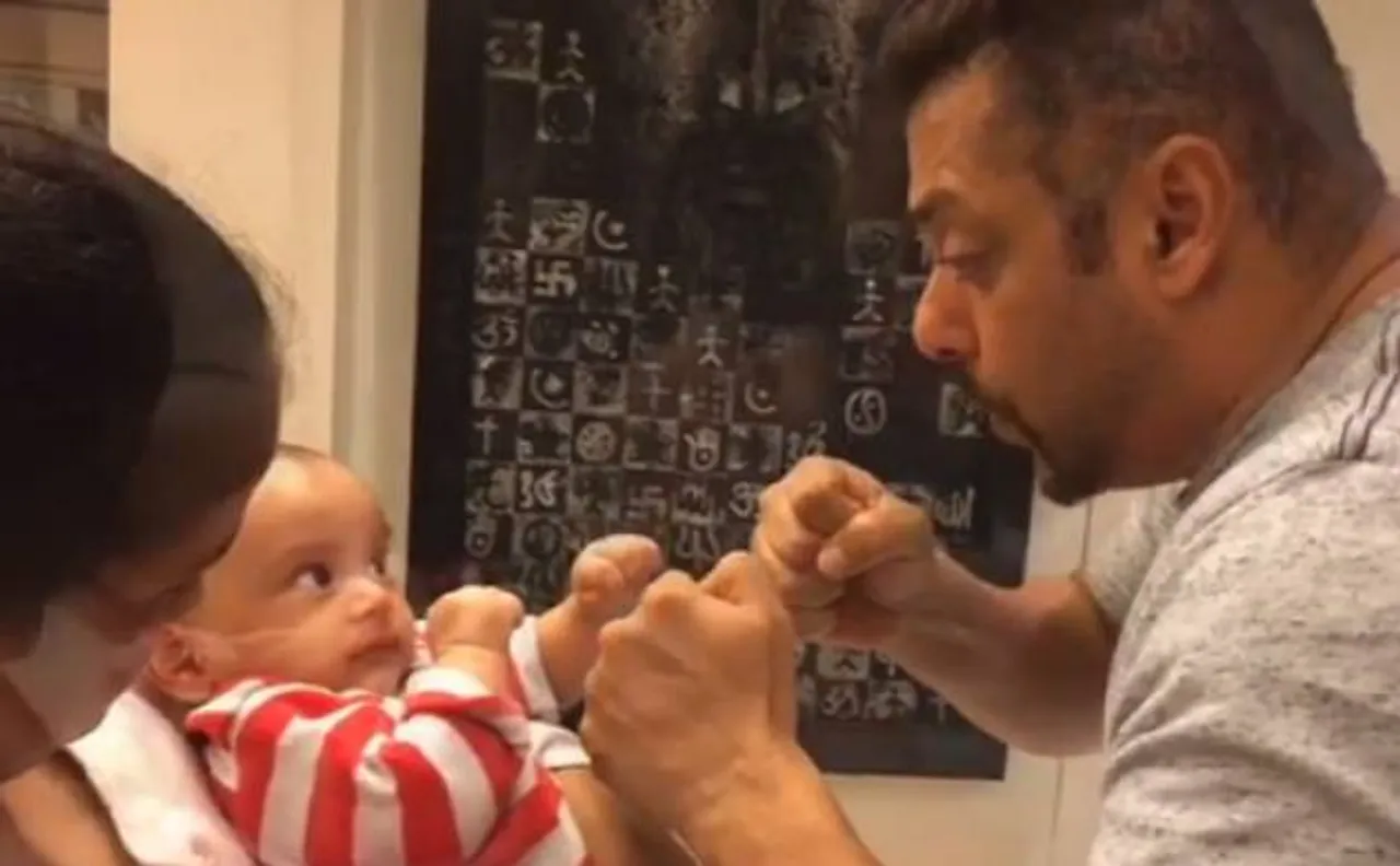 Video: Salman Khan's adorable nephew in 'Sultan' mode