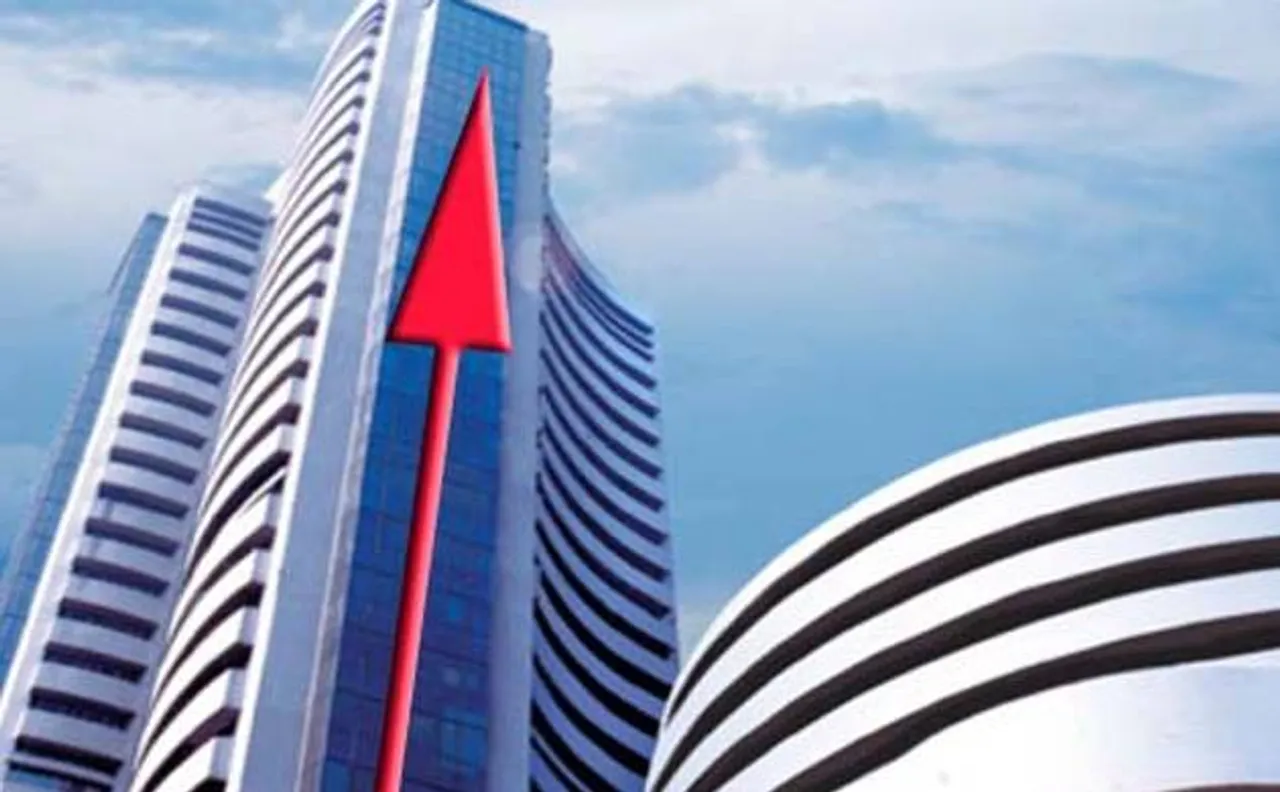 Sensex rises up by 43 points, opens in green as blue-chips climb in cautious trade
