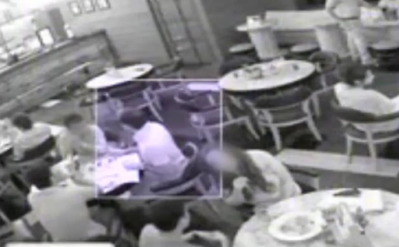Caught on camera: Rajasthan MLA son drinking before his car crushed 3