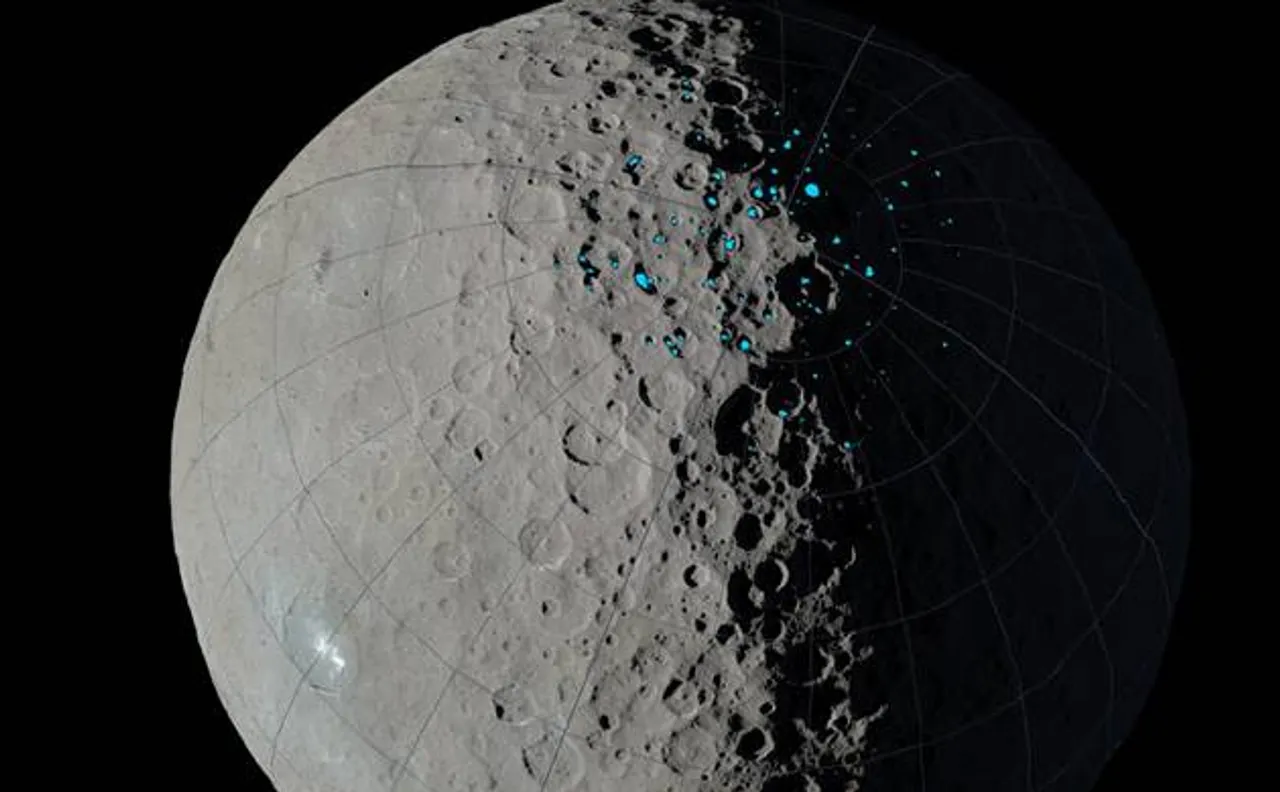 NASA's Dawn mission identifies cold traps with possible ice deposits on Ceres