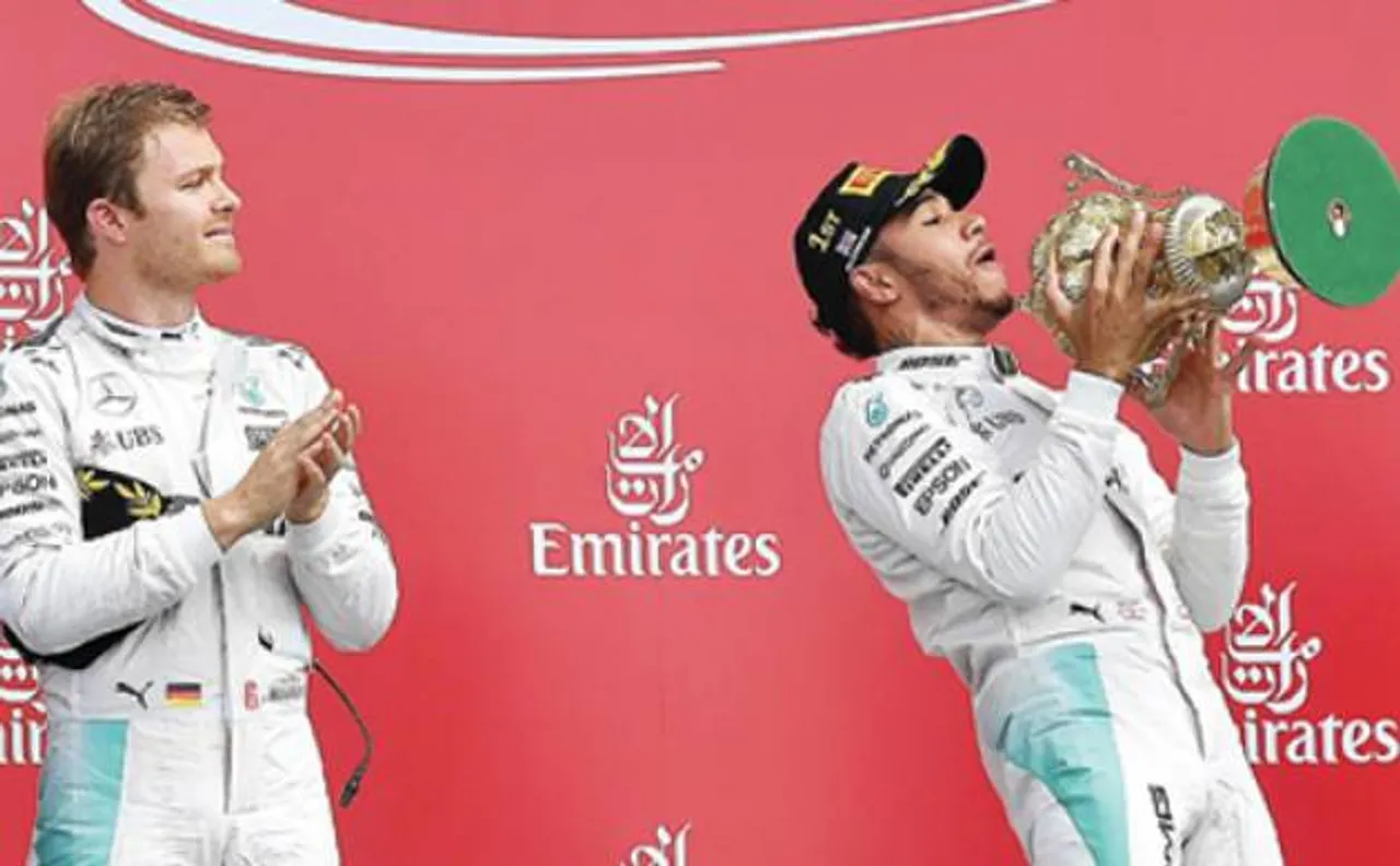 British Grand Prix: Hamilton wins to narrow Rosberg lead