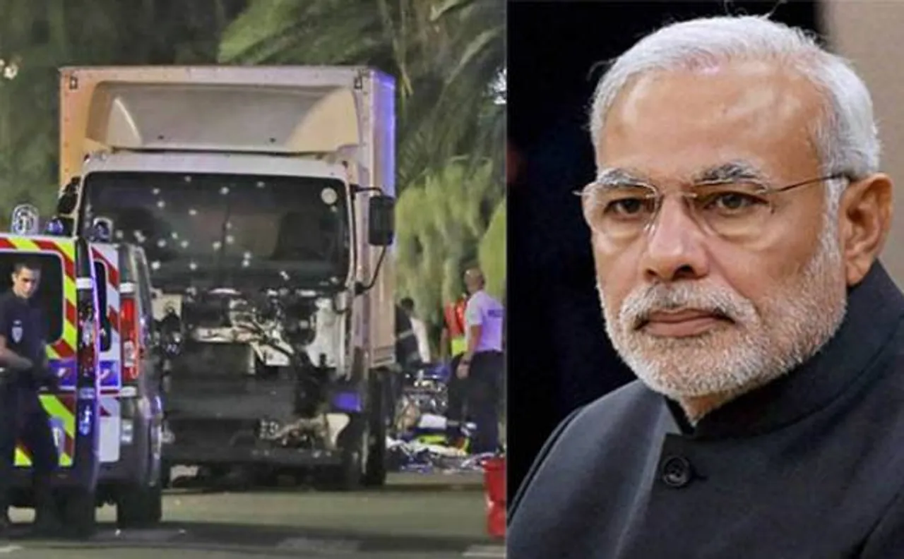 France: PM Modi condemns attack; Pranab calls for greater cooperation to fight against terrorism