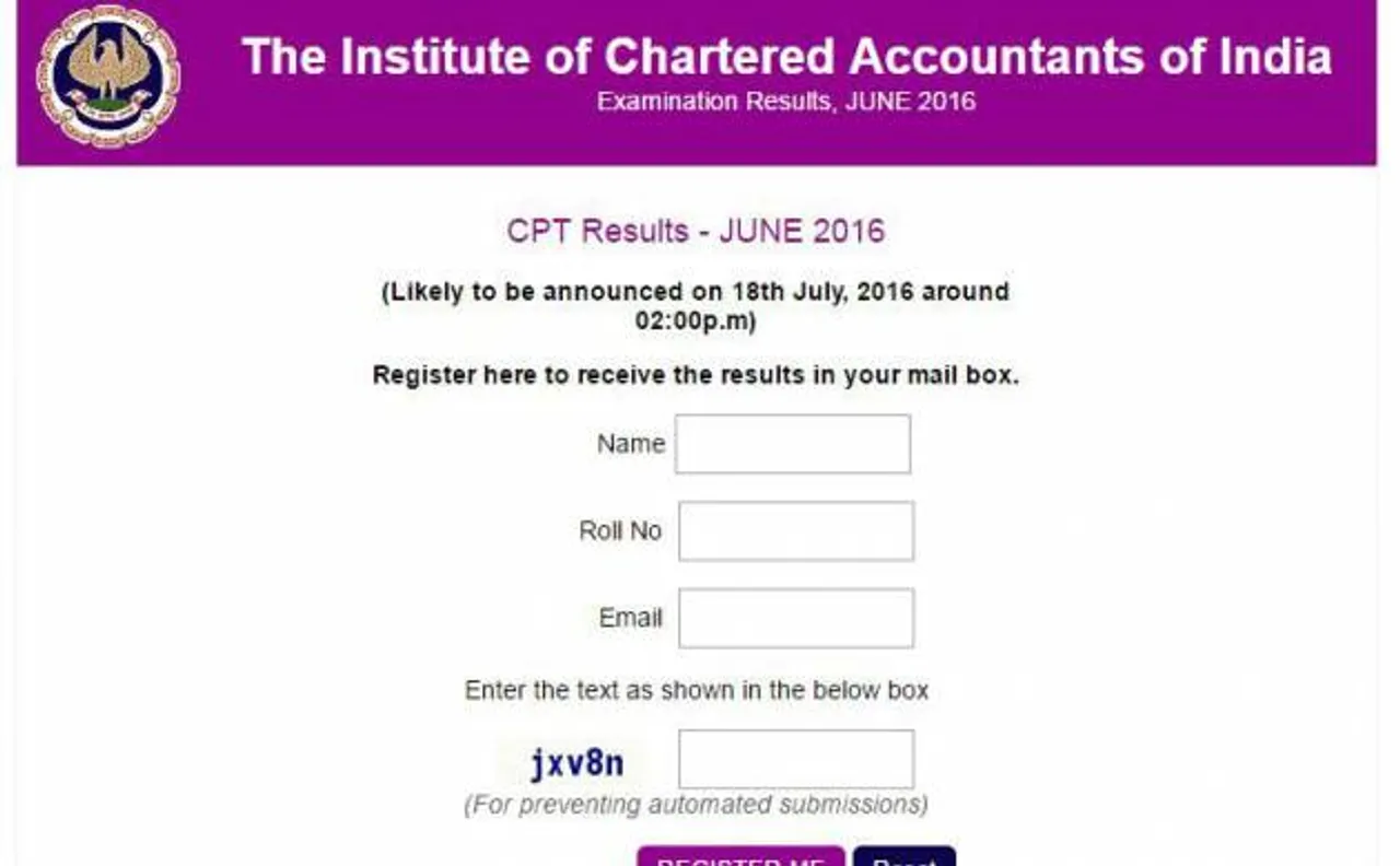 ICAI CA Final and CPT Exam 2016: Results to be declared on July 18, Check at icai.nic.in