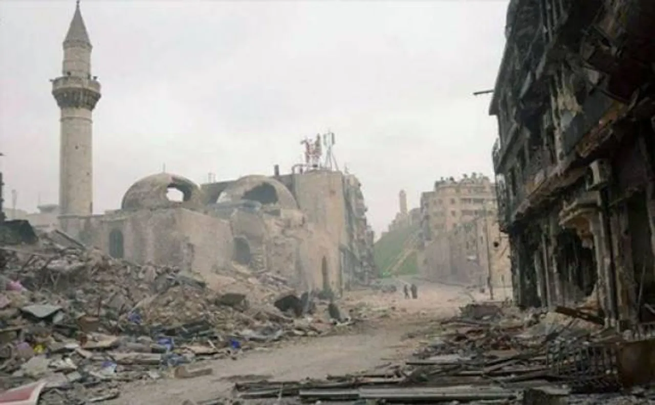 Rebel-held parts of Syria's Aleppo 'completely besieged'