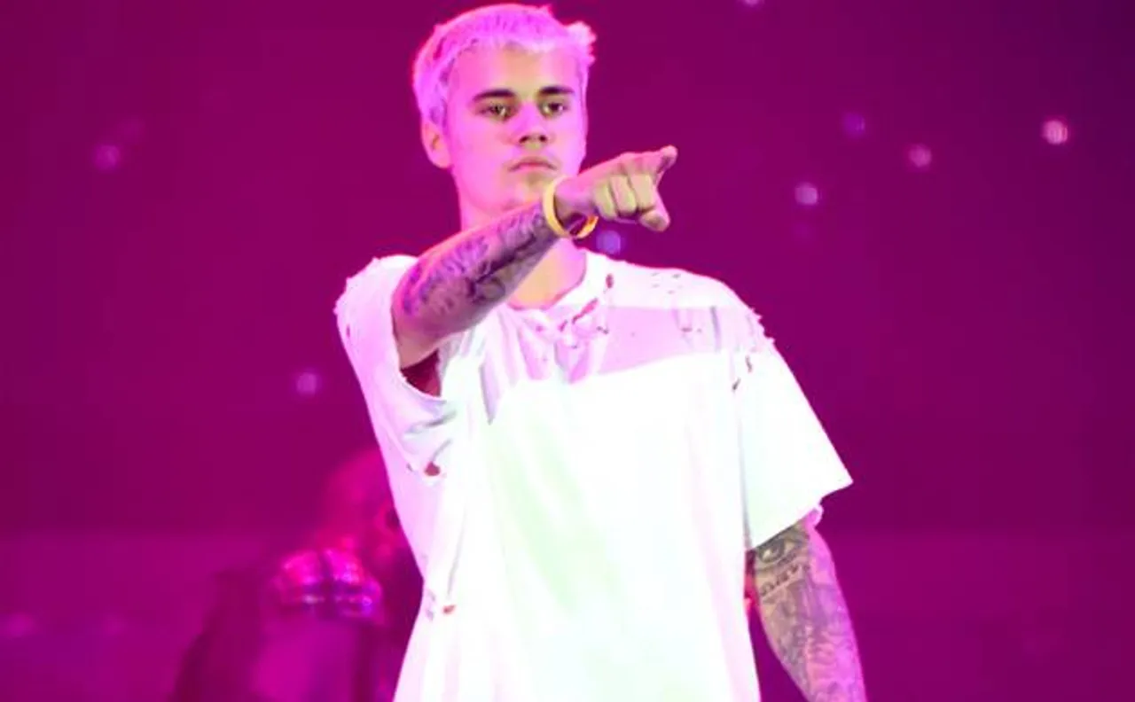 On Stage, Bieber gets furious over fan