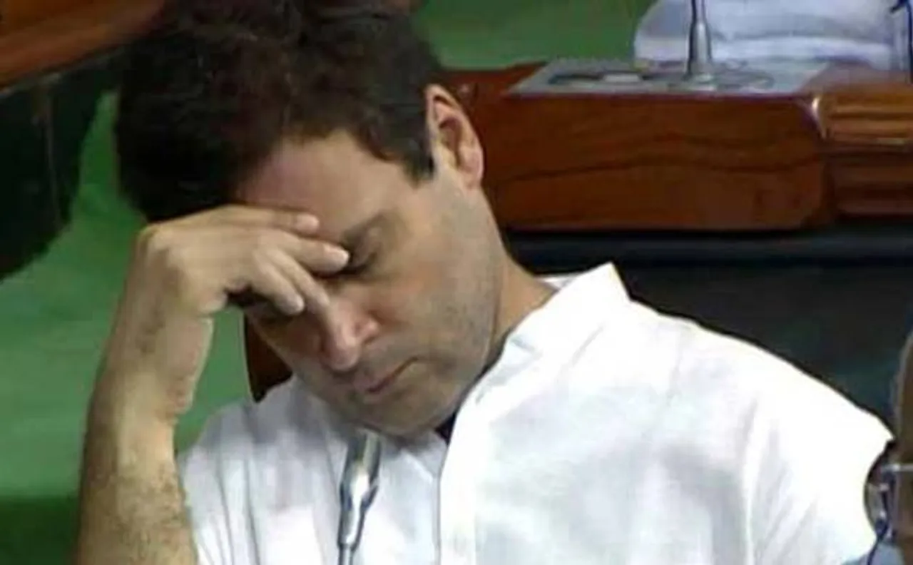 Rahul Gandhi caught sleeping in Lok Sabha during debate on Gujarat Dalit assault