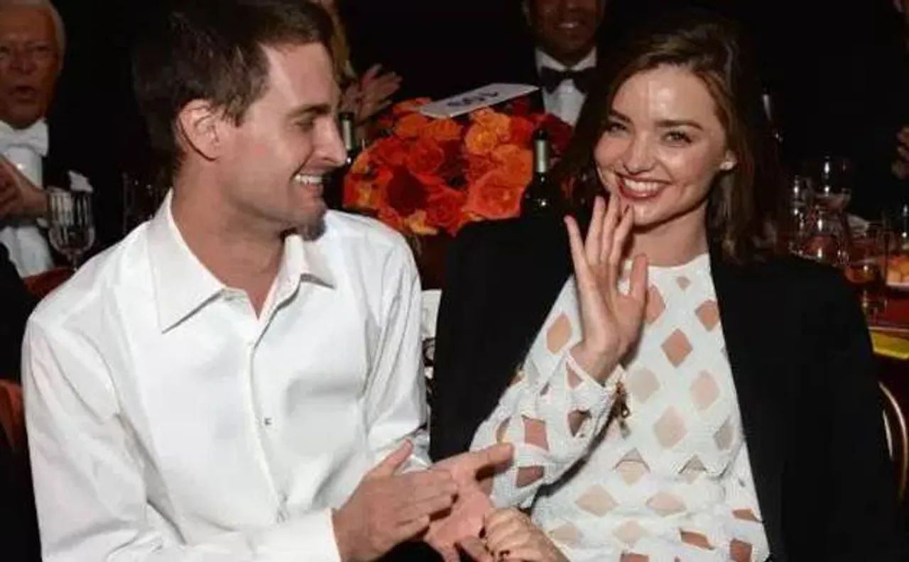 Miranda Kerr engaged to Snapchat CEO Evan Spiegel