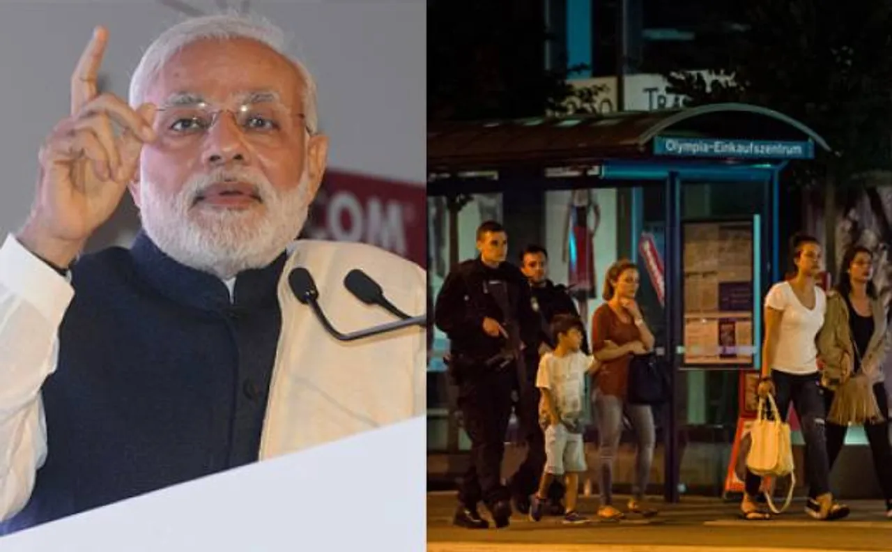 PM Narendra Modi condemns attack in Munich