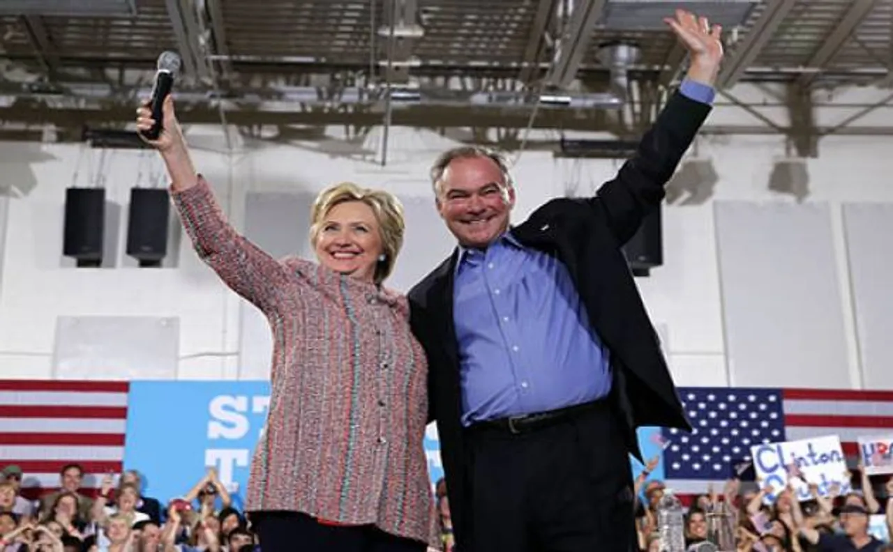 Hillary Clinton picks Virginia Senator Tim Kaine as her VP candidate 
