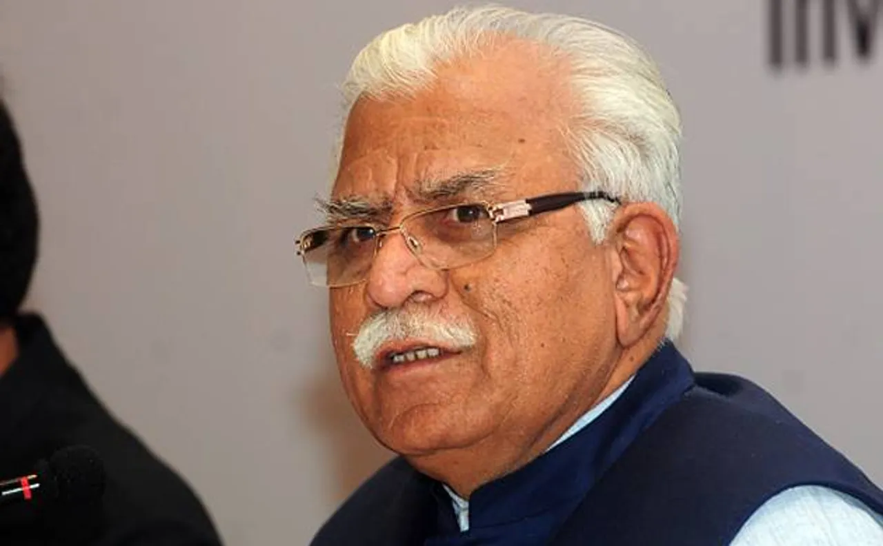 Manohar Lal Khattar blames Arvind Kejriwal for Gurgaon traffic jam