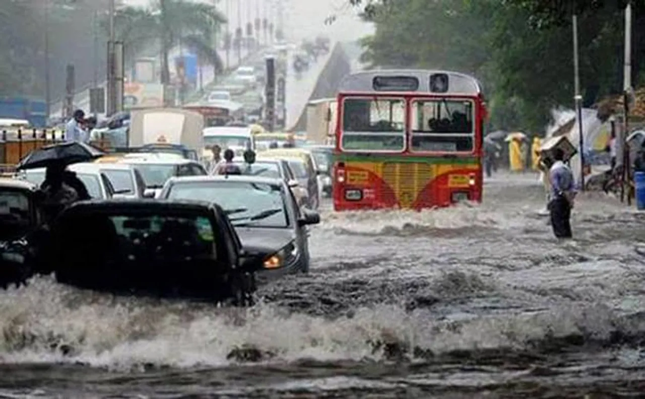 Mayhem in Mumbai: Rain disrupts road, rail and air traffic