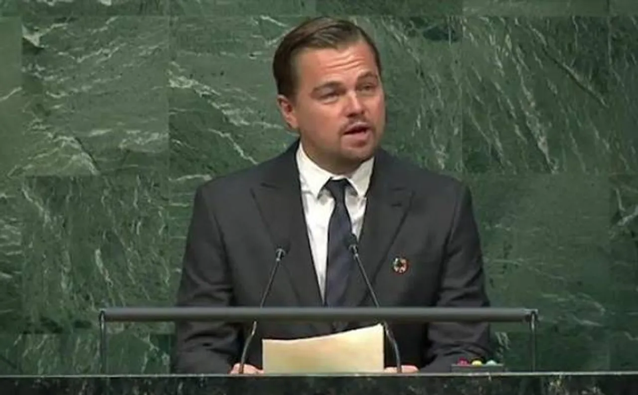 World wide rights of DiCaprio's climate change film  acquired by Nat Geo