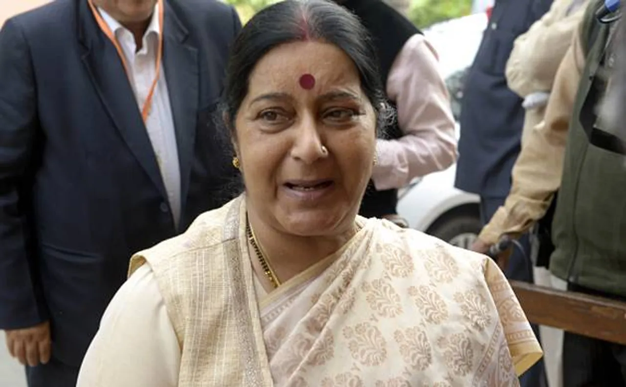 Govt making efforts to pay dues to jobless Indian workers in Saudi Arabia: Sushma Swaraj
