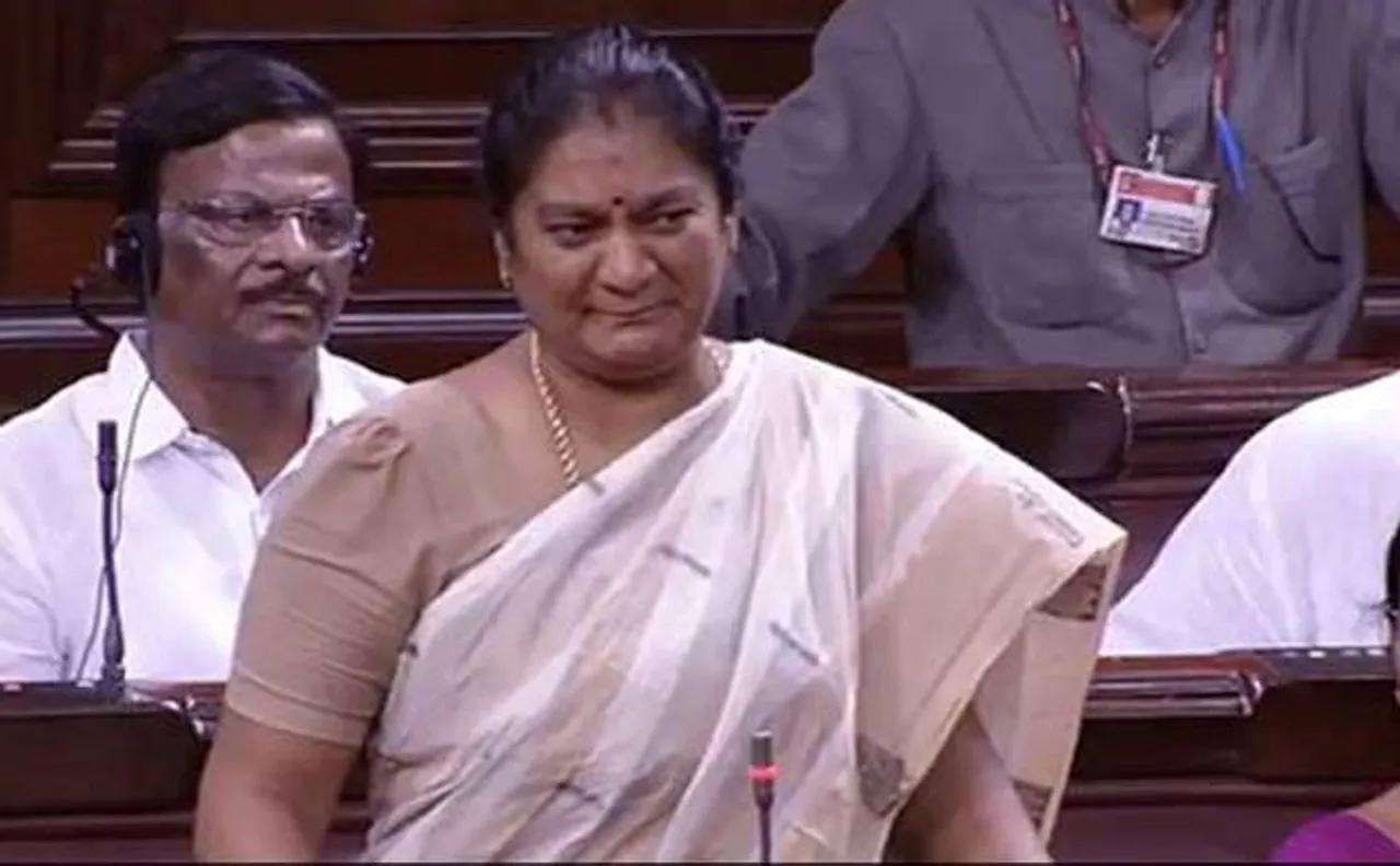 Sasikala Pushpa alleges threat to life in Rajya Sabha, sacked by Jayalalithaa