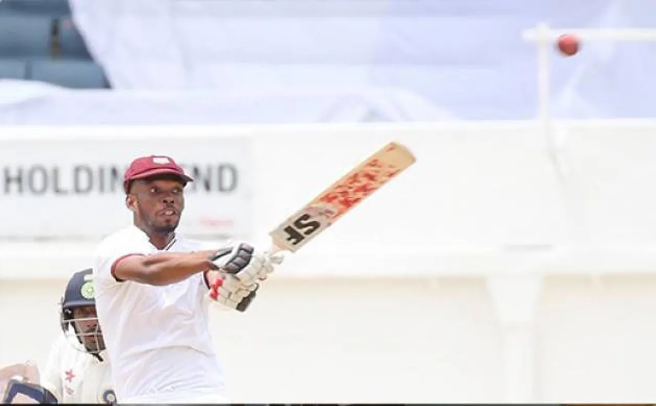 Roston chases India's score to an inspiring draw