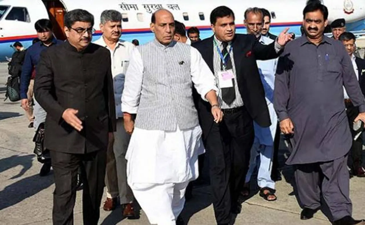 SAARC meet: Rajnath Singh briefs PM Modi about his Pakistan visit