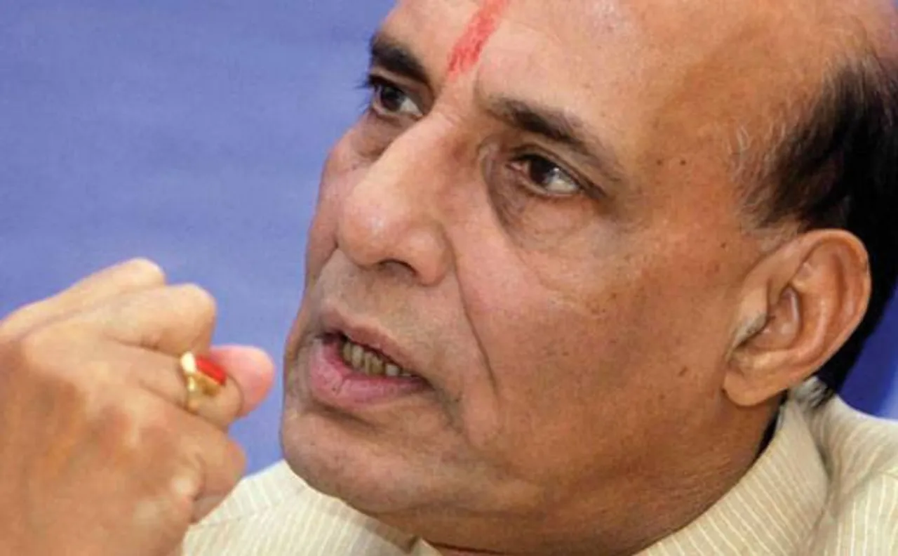 Rajnath barely shook hands with his counterpart Khan at SAARC meet