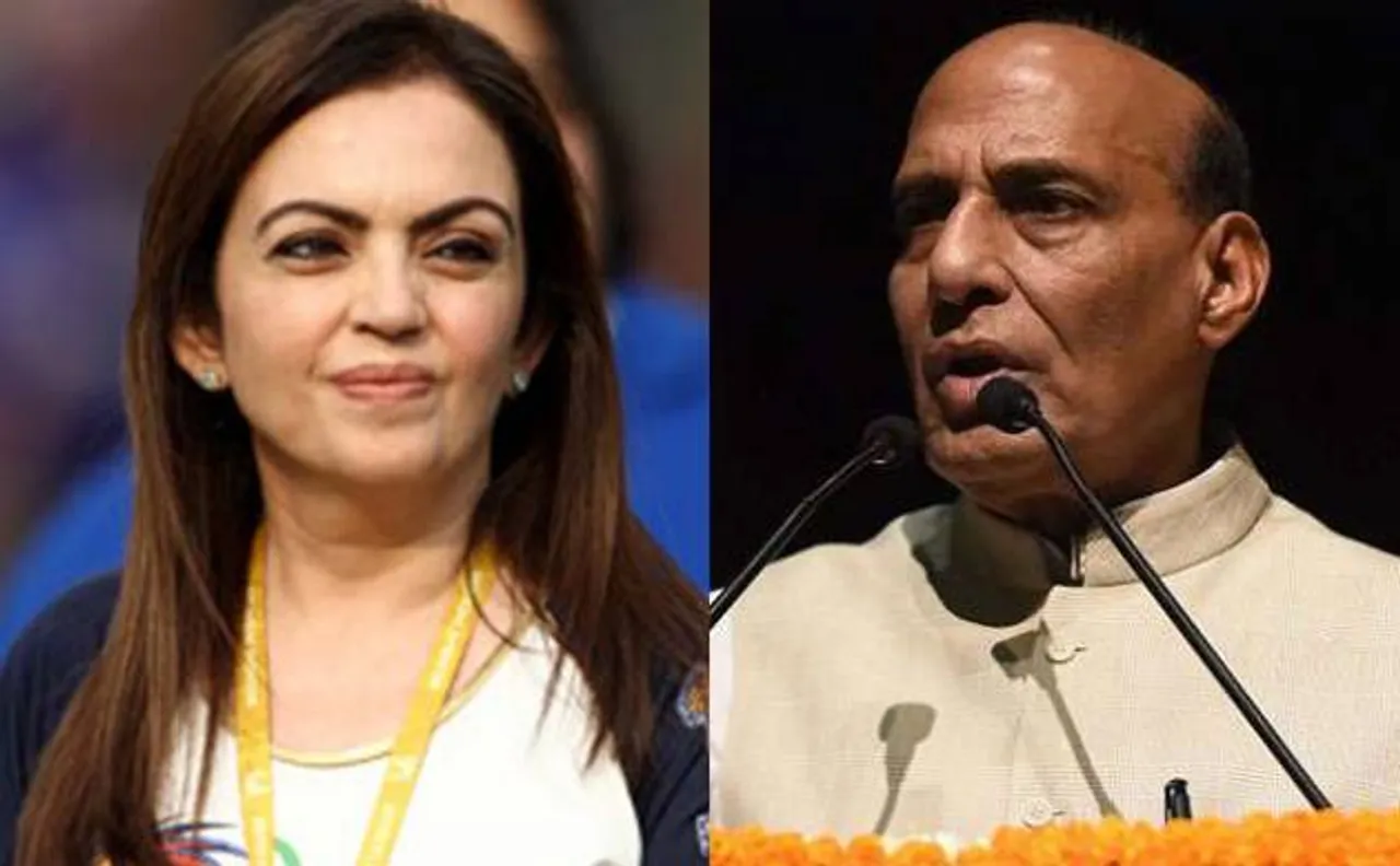 Top stories at 9 PM: Rajnath's SAARC meet, Nita Ambani joins IOC and more