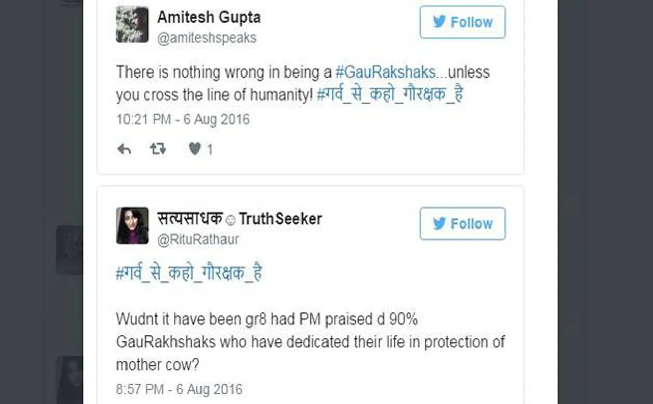 PM Modi responds to Bhakts on Twitter blasting out at him for â€˜Gau Rakshakâ€™ comment