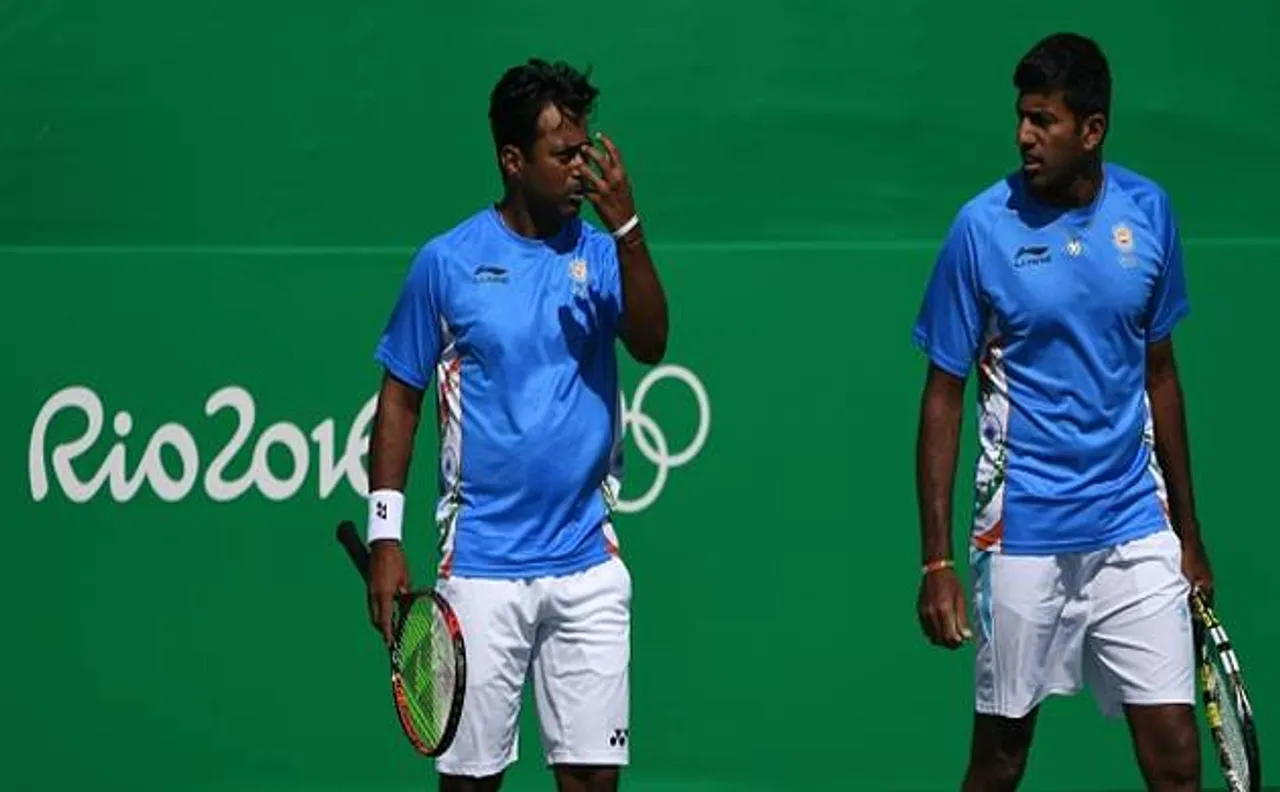 Paes-Bopanna out of Olympics after losing to Polish pair on Day 1