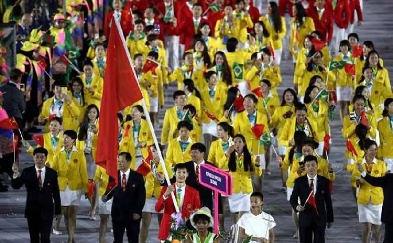 Chinease team participating in Rio Olympics objects to flawed national flags
