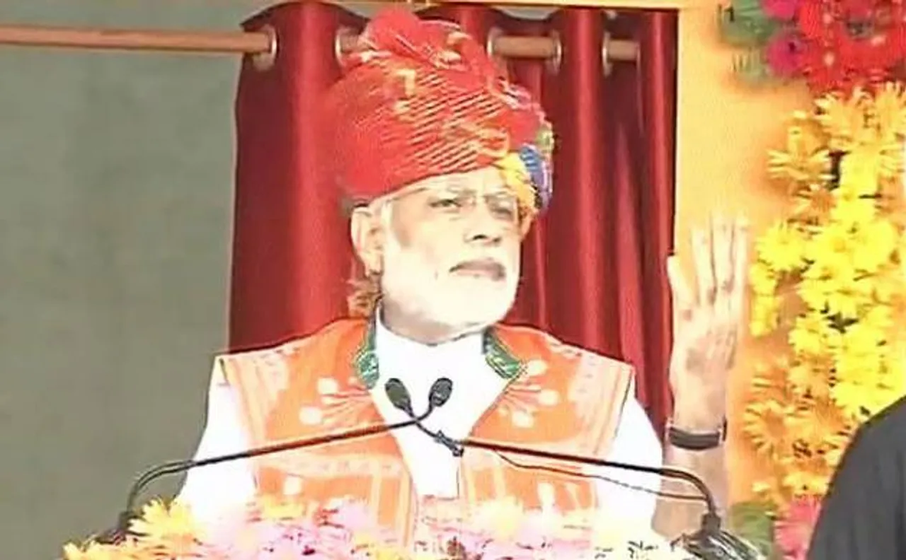 From Chandrashekhar Azad's village, PM Modi talks about freedom, Kashmir