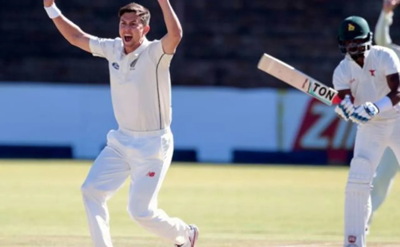 Bulawayo Test: Late double strike keeps New Zealand on course