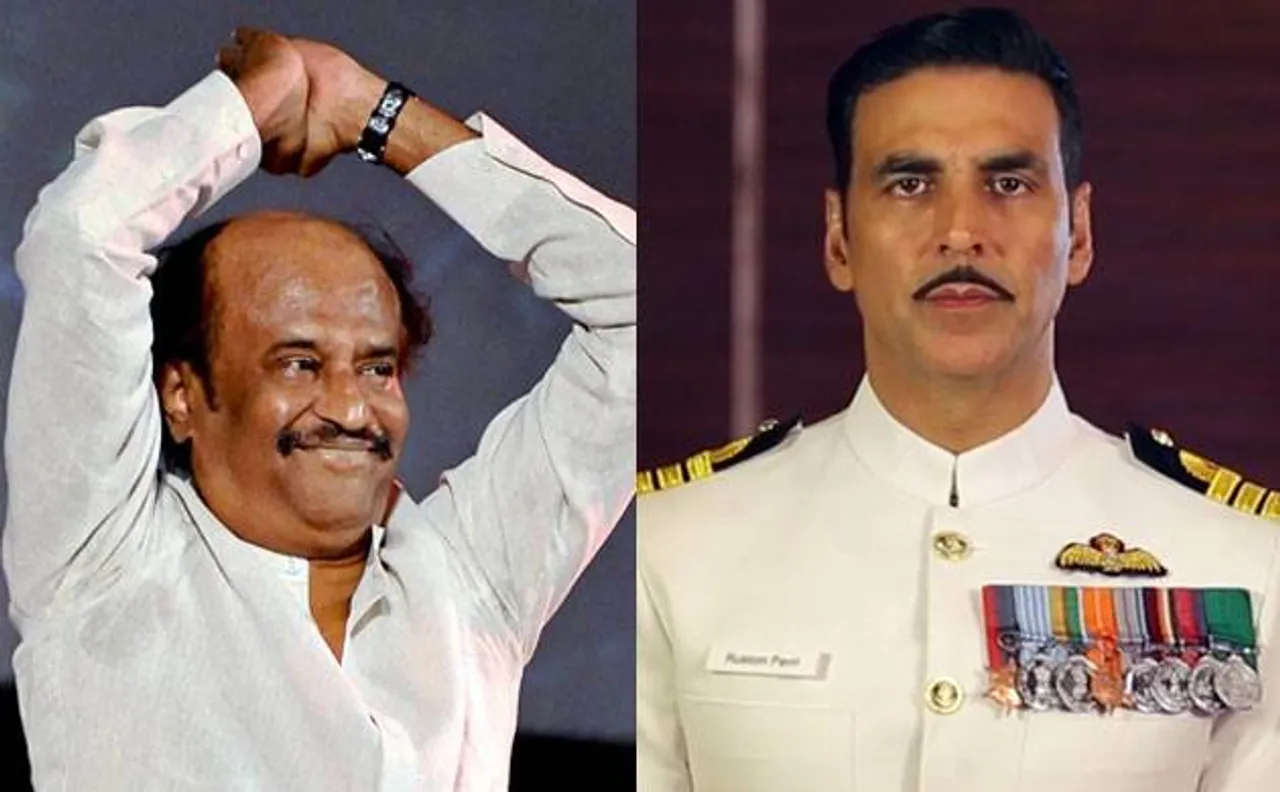 Wish you all success for Rustom, tweets Rajinikanth to Akshay Kumar
