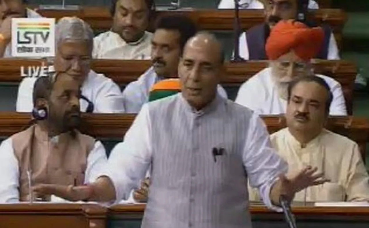 Dalit issue should not be politicised, says Rajnath Singh in Lok Sabha