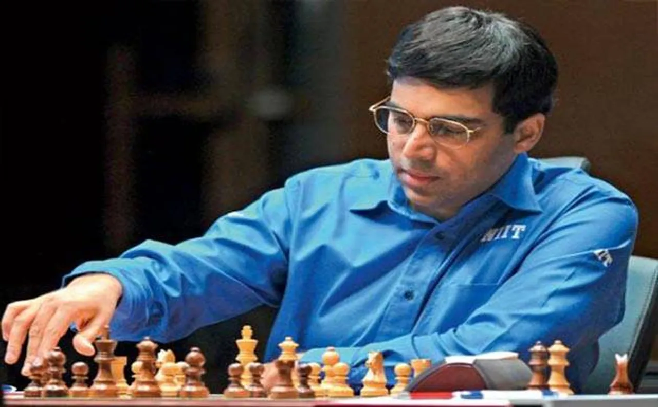 Anand draws with Giri to remain joint second