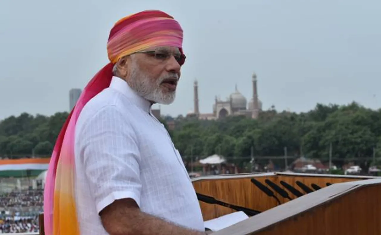 In his I-Day speech, PM Modi mentions PoK and Balochistan