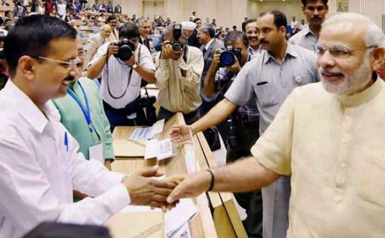PM Modi keeps differences aside to wish Delhi CM Arvind Kejriwal happy birthday on Twitter