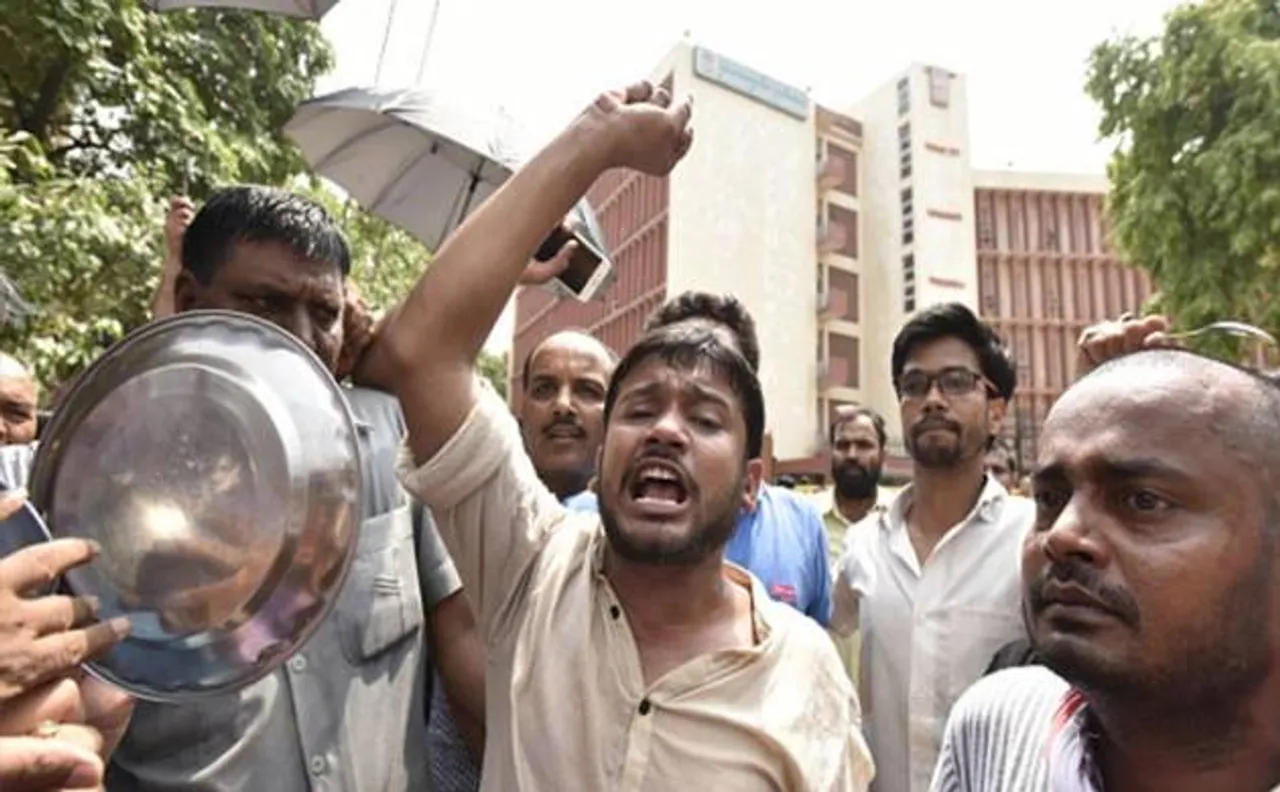 HC directs Kanhaiya to move trial court for regular bail
